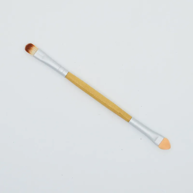 Кисть для макияжа двухсторонняя губка теней век аппликатор Макияжа