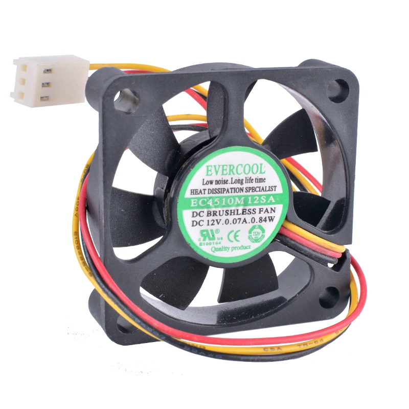 Φ EC4510M12SA 4510 45 мм вентилятор 4 5 см 45x45x10 12 В 0.07A компьютер процессор|Кулеры и системы
