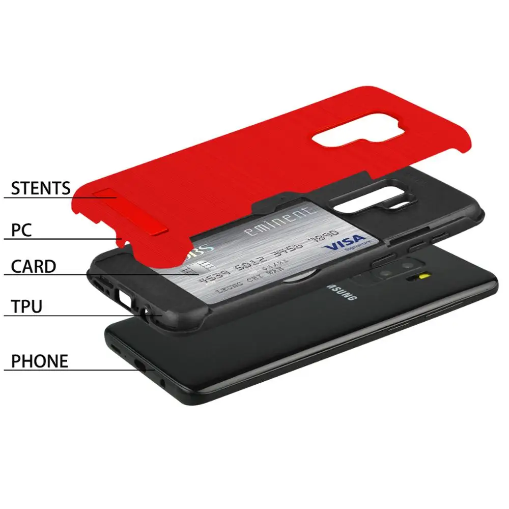 Грязеотталкивающий ультратонкий ТПУ + PC матовый чехол для телефона samsung Galaxy S9 Plus