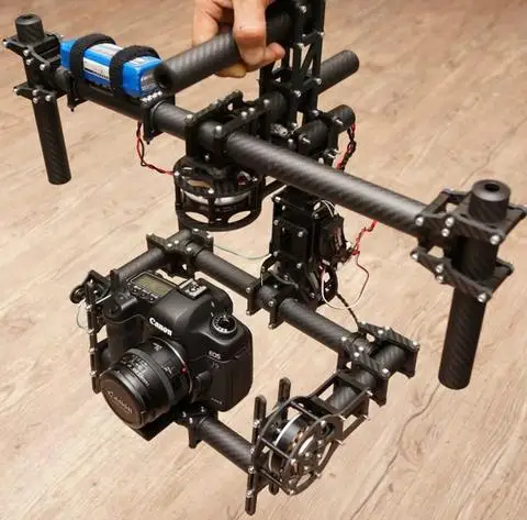 3 осевой бесщеточный карданный подвес DSLR/карбоновое крепление для камеры 5208