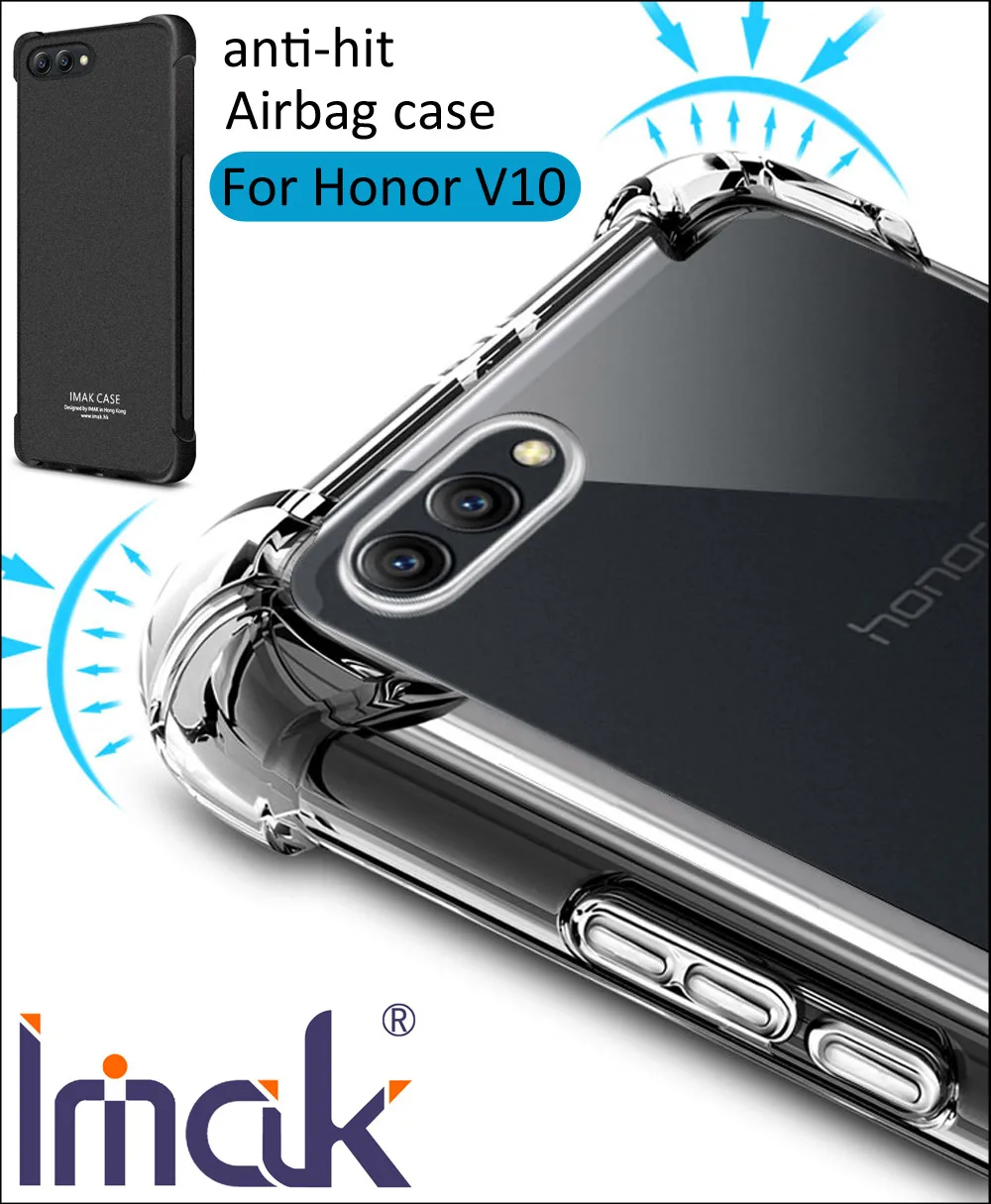Чехол IMAK с подушкой безопасности для Huawei View 20 Honor 10 ударопрочный противоударный
