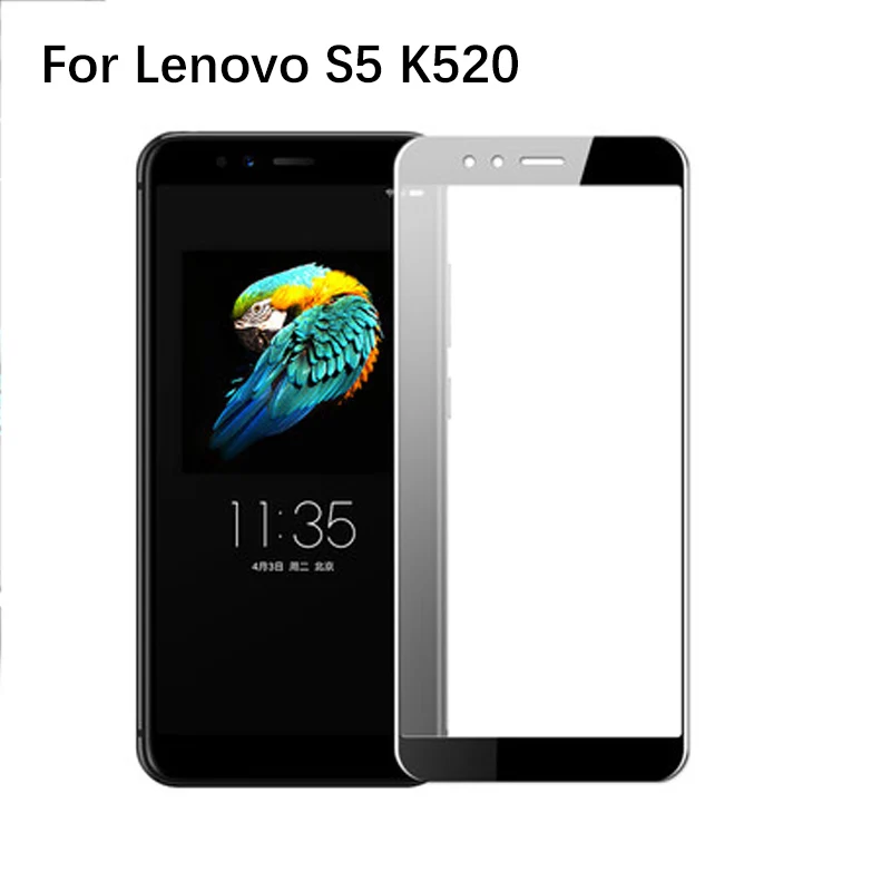 2 шт. ультратонкая защита экрана закаленное стекло для Lenovo S5 K520 полноэкранная