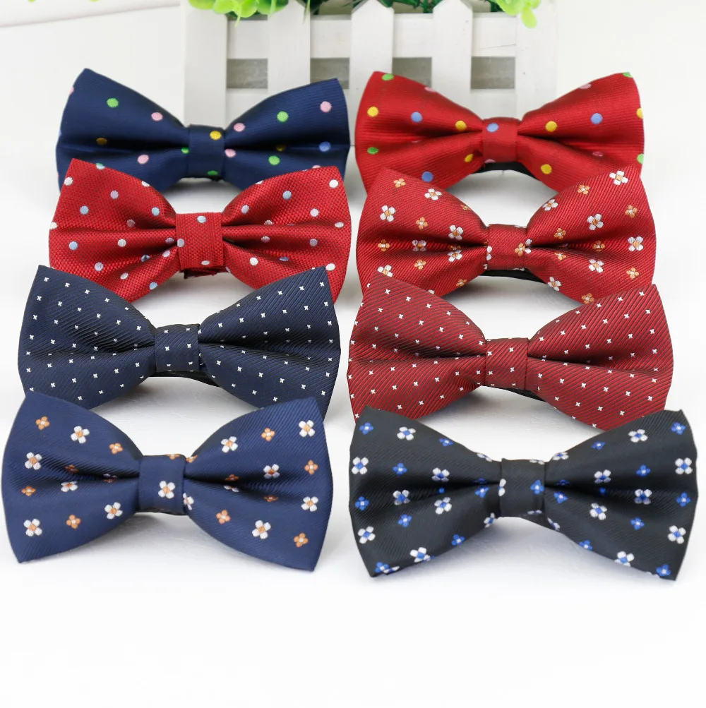 Однотонные модные галстуки бабочки для жениха нормальный мужской Клетчатый