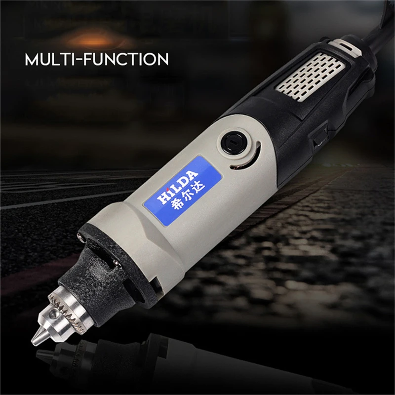 Профессиональный Dremel мини электрические аксессуары 220 В 400 Вт шлифовальный
