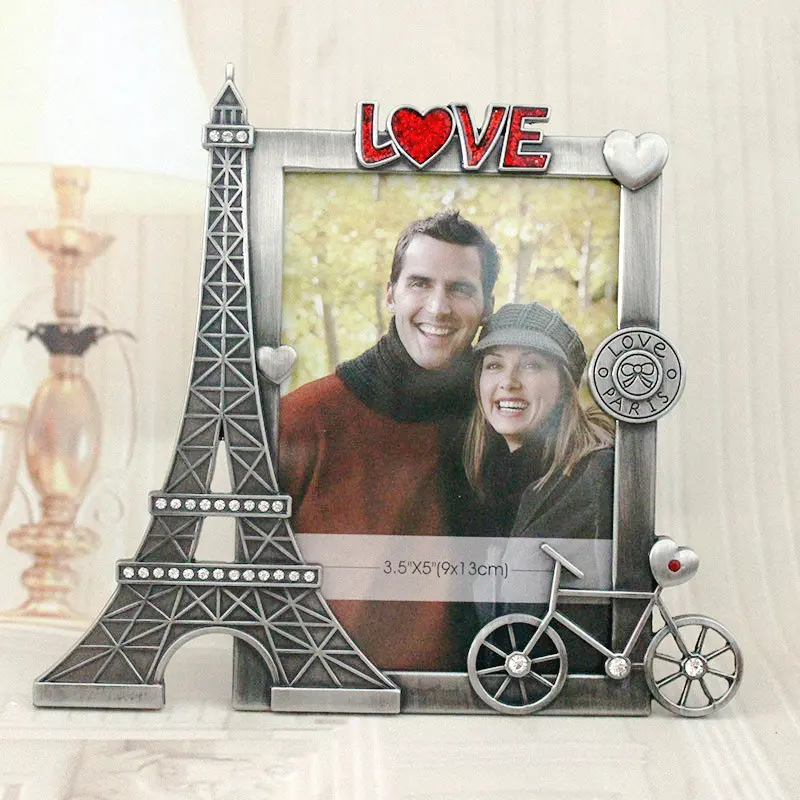 5 дюймовая фоторамка Бесплатная индивидуальная металлическая для творчества