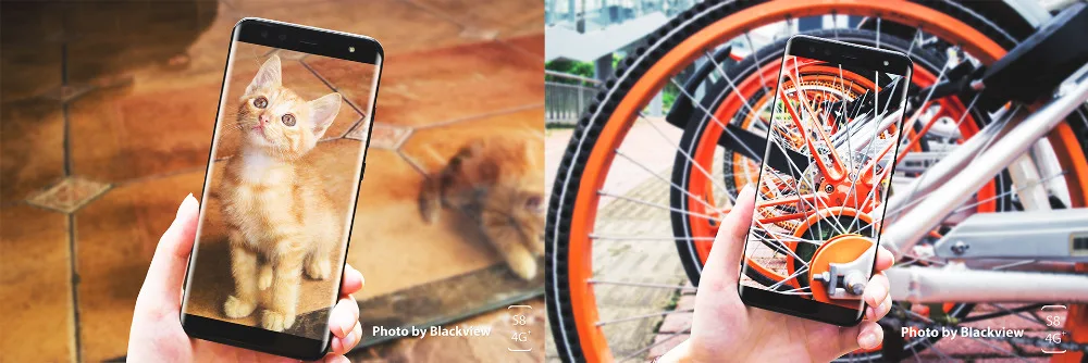 Смартфон Blackview S8 4G LTE 5,7 ''18:9, полноэкранный Восьмиядерный процессор 1,5 ГГц, 4 Гб ОЗУ, 64 Гб ПЗУ, 4 камеры, мобильный телефон на базе Android 7,0