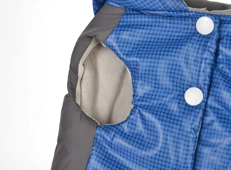 Одежда для животных 2018 Новый следы небольшой клетчатая куртка хлопковое пальто