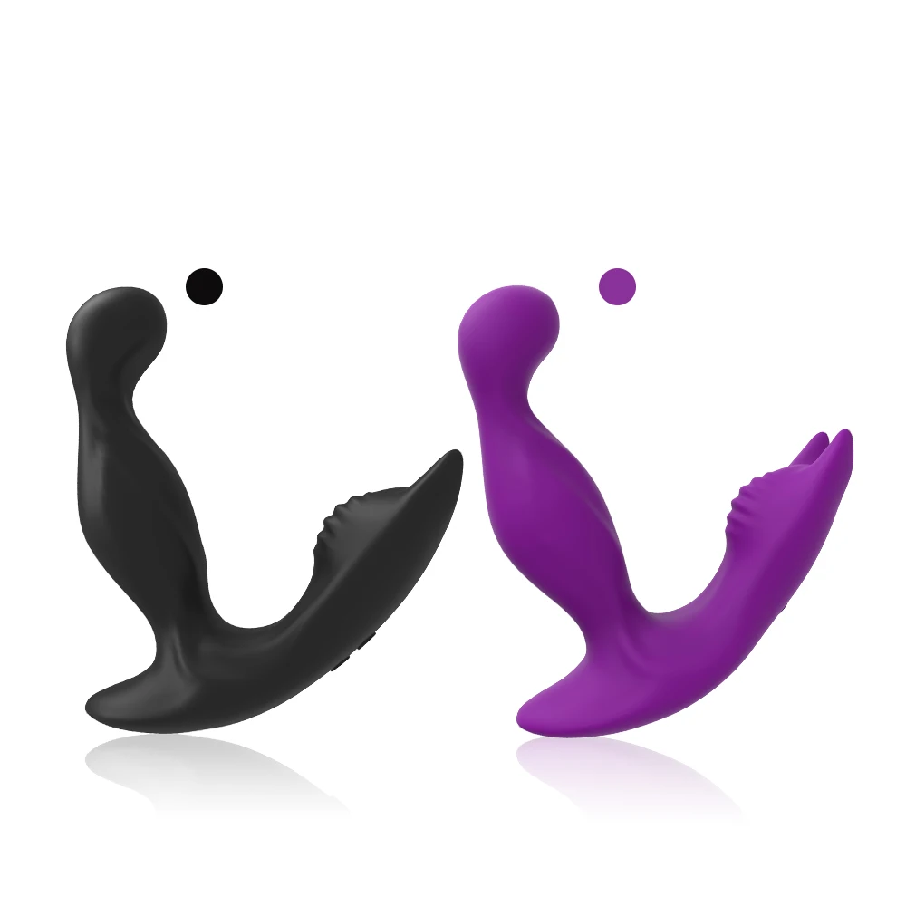 Male Gay Butt Anal Plug Vibrating Prostate Health Massage Tool Silicone Vibrator Stimulate Sex Toys for Men | Красота и здоровье