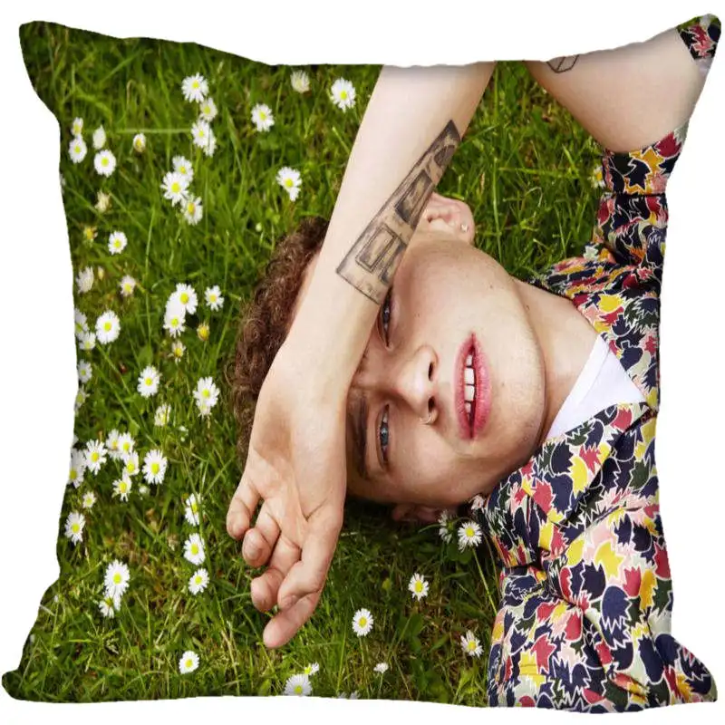 Изготовленный На Заказ Olly Александр квадратная Подушка Чехол на заказ молнии