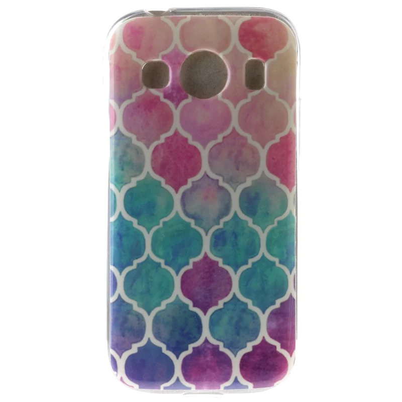 Модный чехол из мягкого термополиуретана для samsung Galaxy ace 4 G357 g357fz Прозрачный