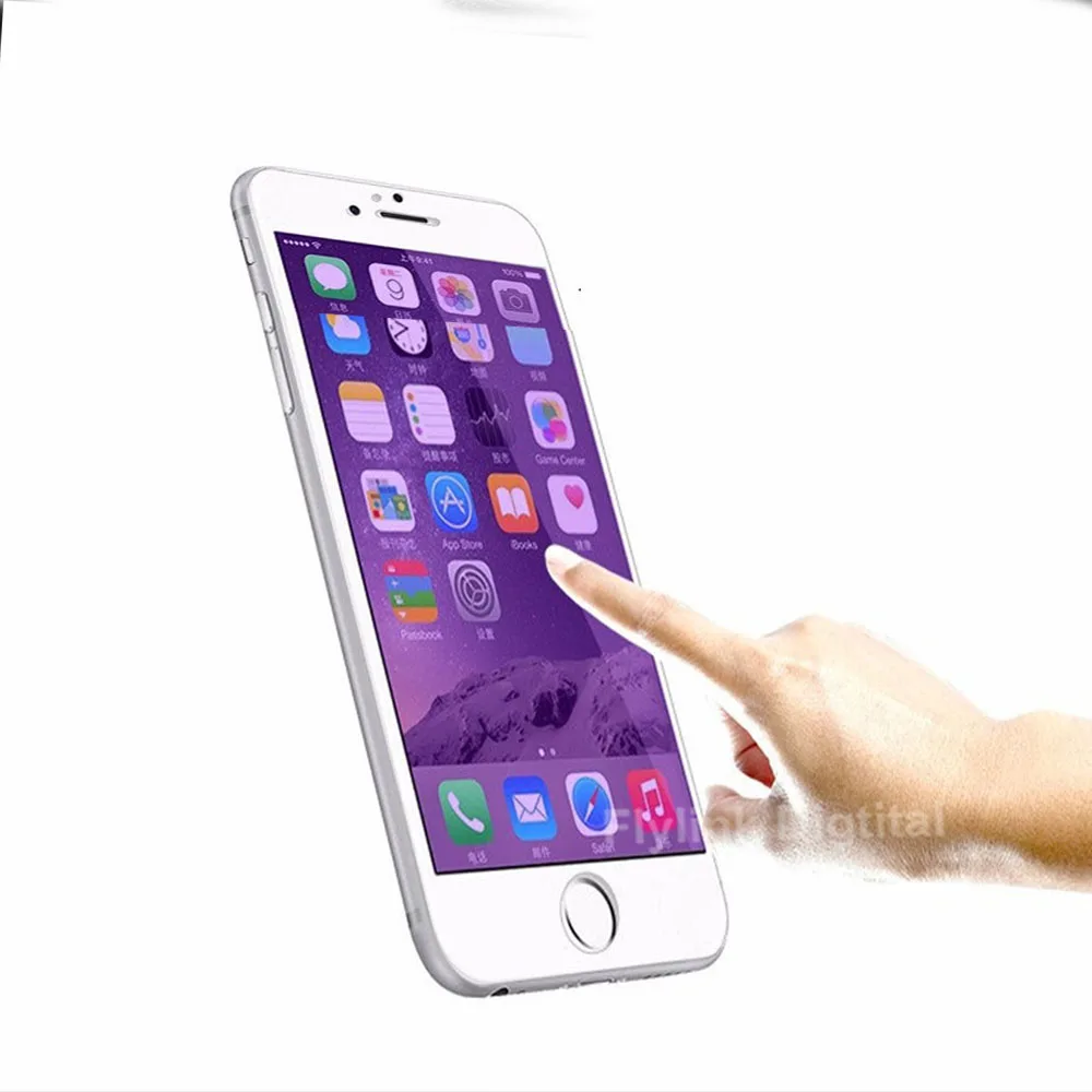 Закаленное стекло для защиты зрения iphone 6 7 защита экрана с защитой от синего