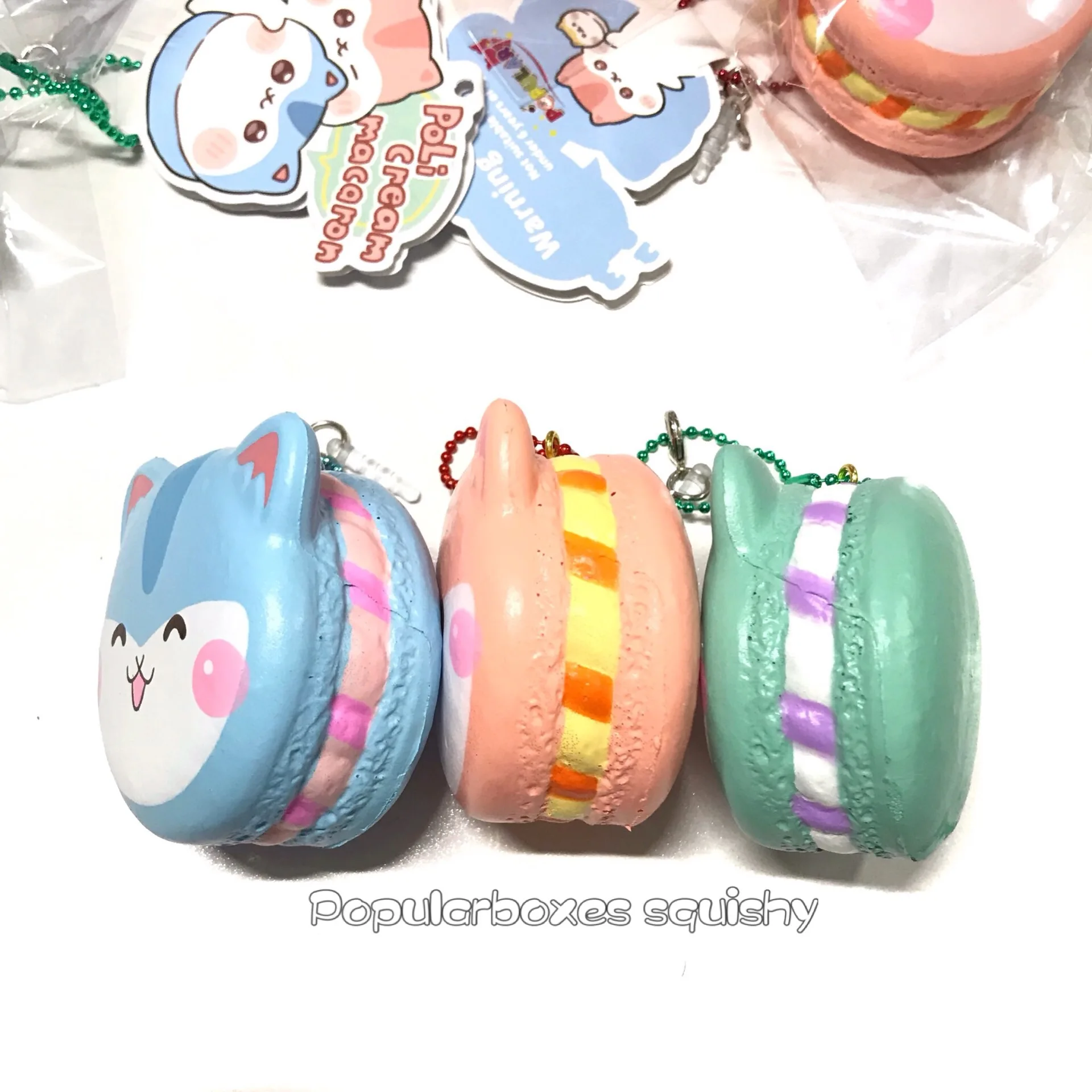 Pipularboxes poli mini cream macaron slow rising gift toys | Игрушки и хобби