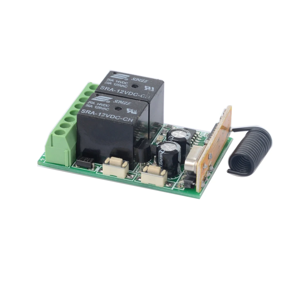 DC 12 V 2 CH RF беспроводной Дистанционное управление освещением переключатель