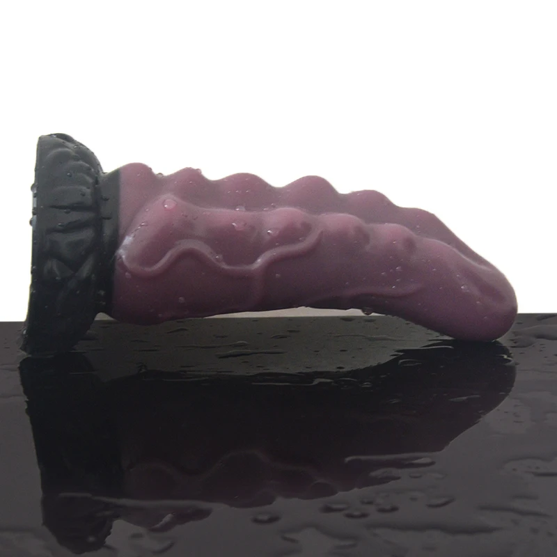 MassageG spot достигают силиконовых продуктов для взрослых слегка изогнутый