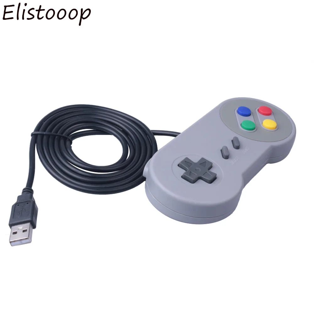 Игровой USB-контроллер Elitooop игровой джойстик геймпад контроллер для Nintendo SNES