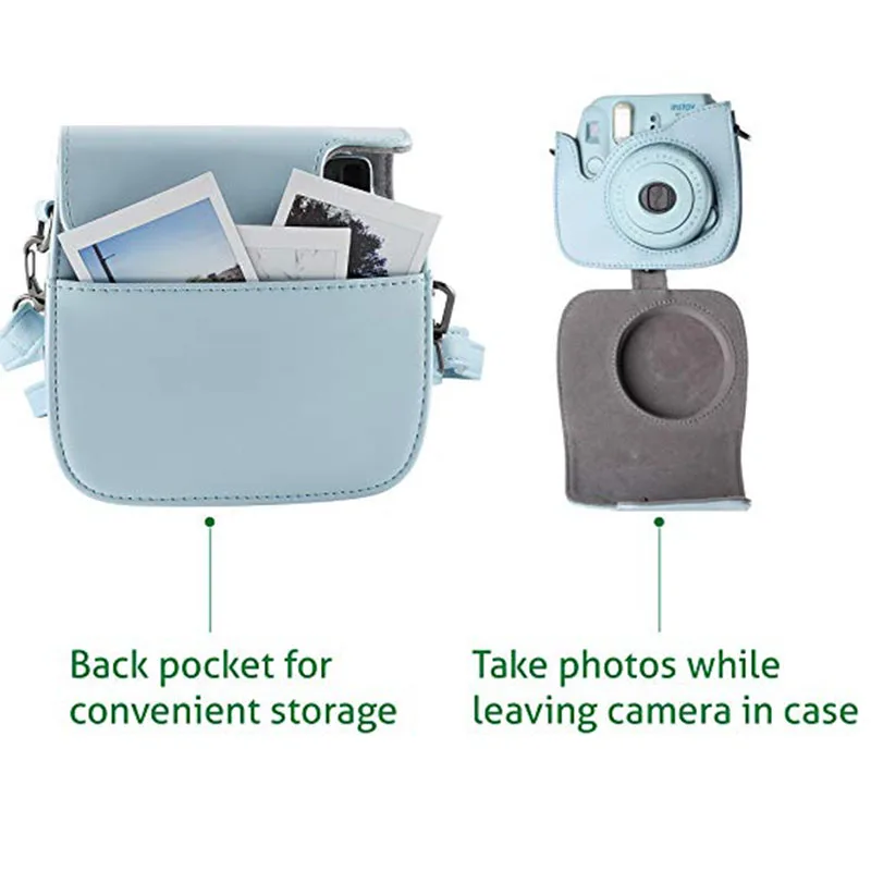 Набор аксессуаров 9 в 1 для камеры Fujifilm Instax Mini 8/9 чехол переноски с
