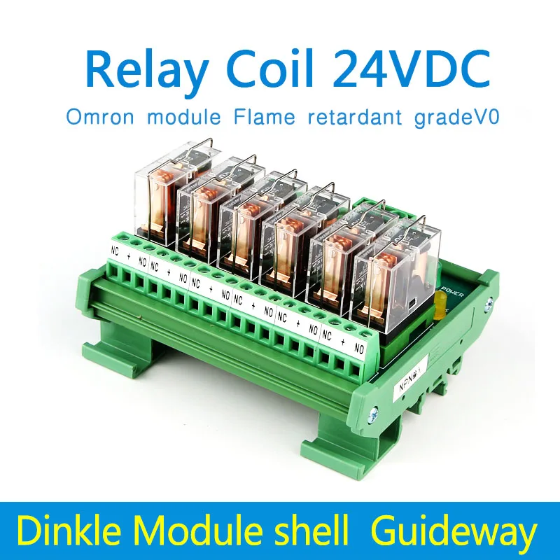 OMRON Реле модуль 6 бит 24V12VPLC усилитель Модуль платы реле 16A | Обустройство дома