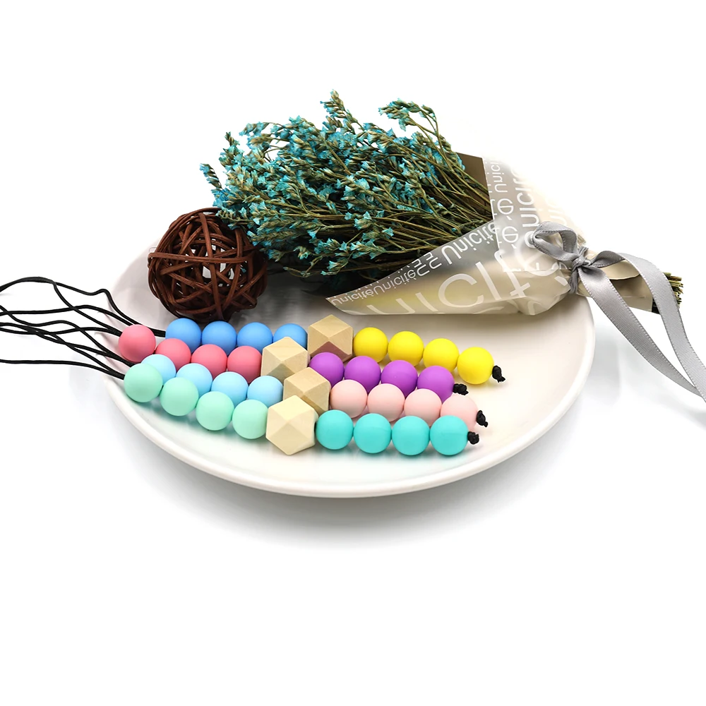 Оригинальные силиконовые соски пустышки с зажимом для прорезывания зубов