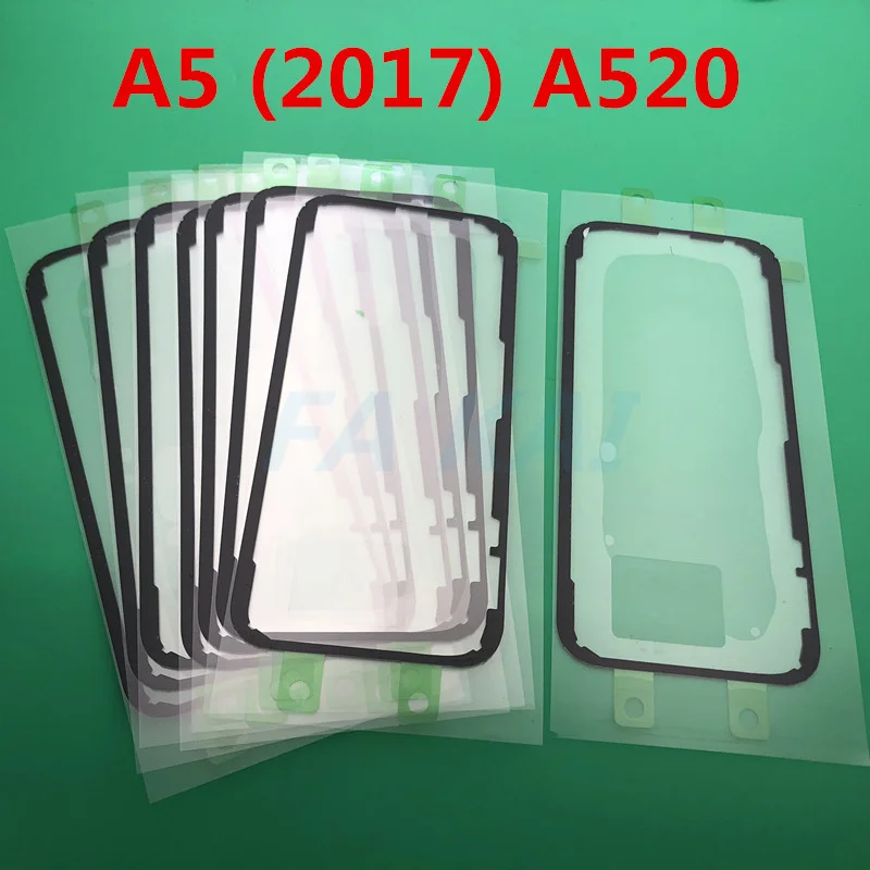 Задняя крышка батарейного отсека стикер на клейкой основе для samsung Galaxy A5() A520 A520F клейкая лента