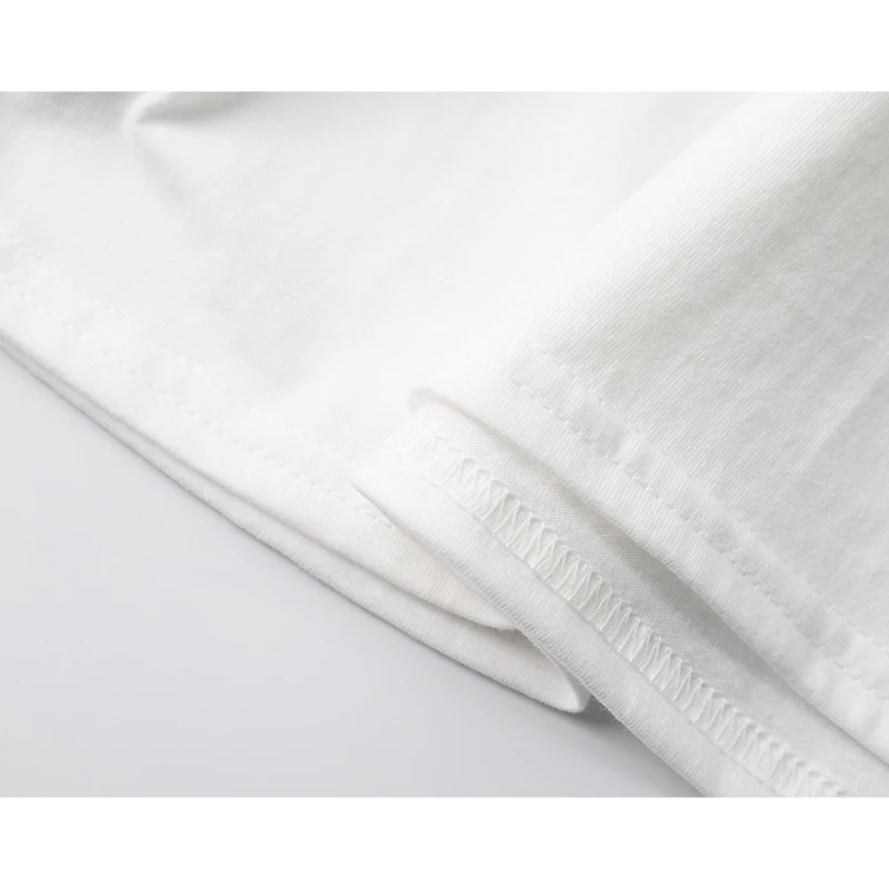 Мужская футболка с американским флагом и принтом пулеметов летняя брендовая