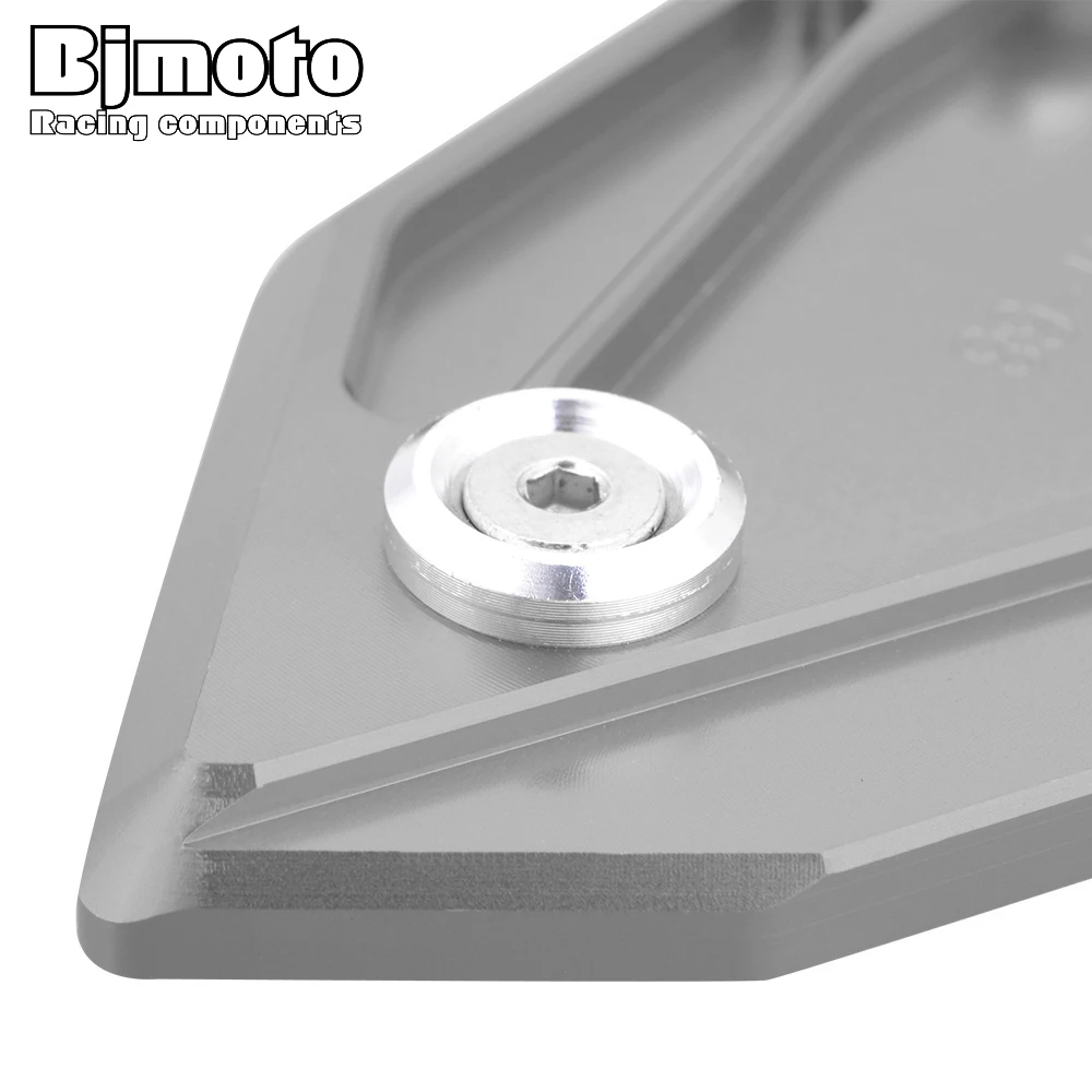 Bjmoto CNC алюминиевая подставка удлинитель боковая увеличивающая пластина для BMW C600