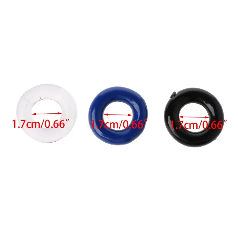 3 шт./компл. пикантные прочного кольцо для пениса мужской комплект эластичной