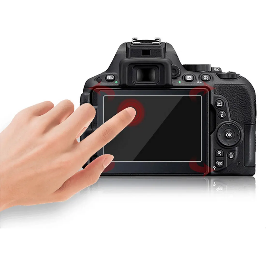 9H закаленное стекло ЖК-экран протектор Топ ЖК-пленка для Canon EOS R RP 70D 77D 9000D 600D 80D/6D Mark II 6D MK2