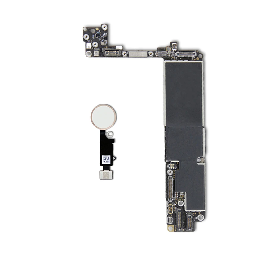 100% Хорошая рабочая материнская плата с/без оригинальной сенсорной ID для iphone 8 64 Гб