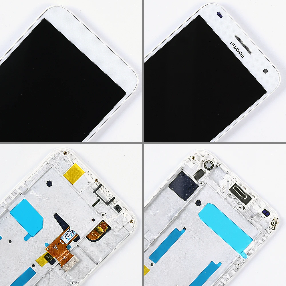 Huawei 5 дюймов ЖК-дисплей для huawei G7 кодирующий преобразователь сенсорного экрана в