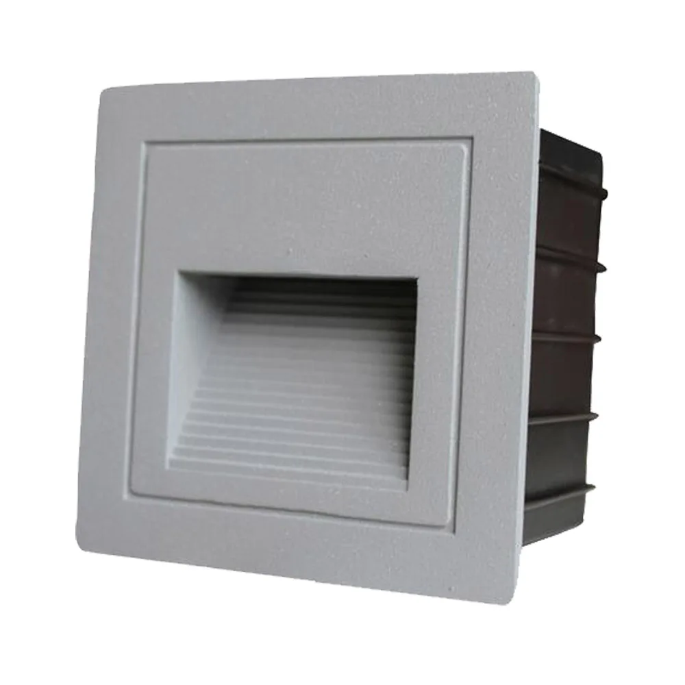 Водонепроницаемый настенный светодиодный светильник BECOSTAR для лестницы черный