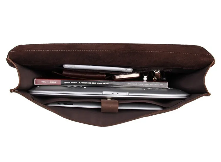 Винтажная Мужская сумка из натуральной кожи crazy horse мужской портфель воловьей