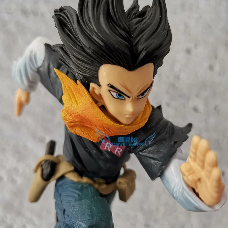 Игра Аниме Toriyama Akira DBZ Android 17 VS маленький BWFC 16 5 см фигурка Бана World игрушки-модели