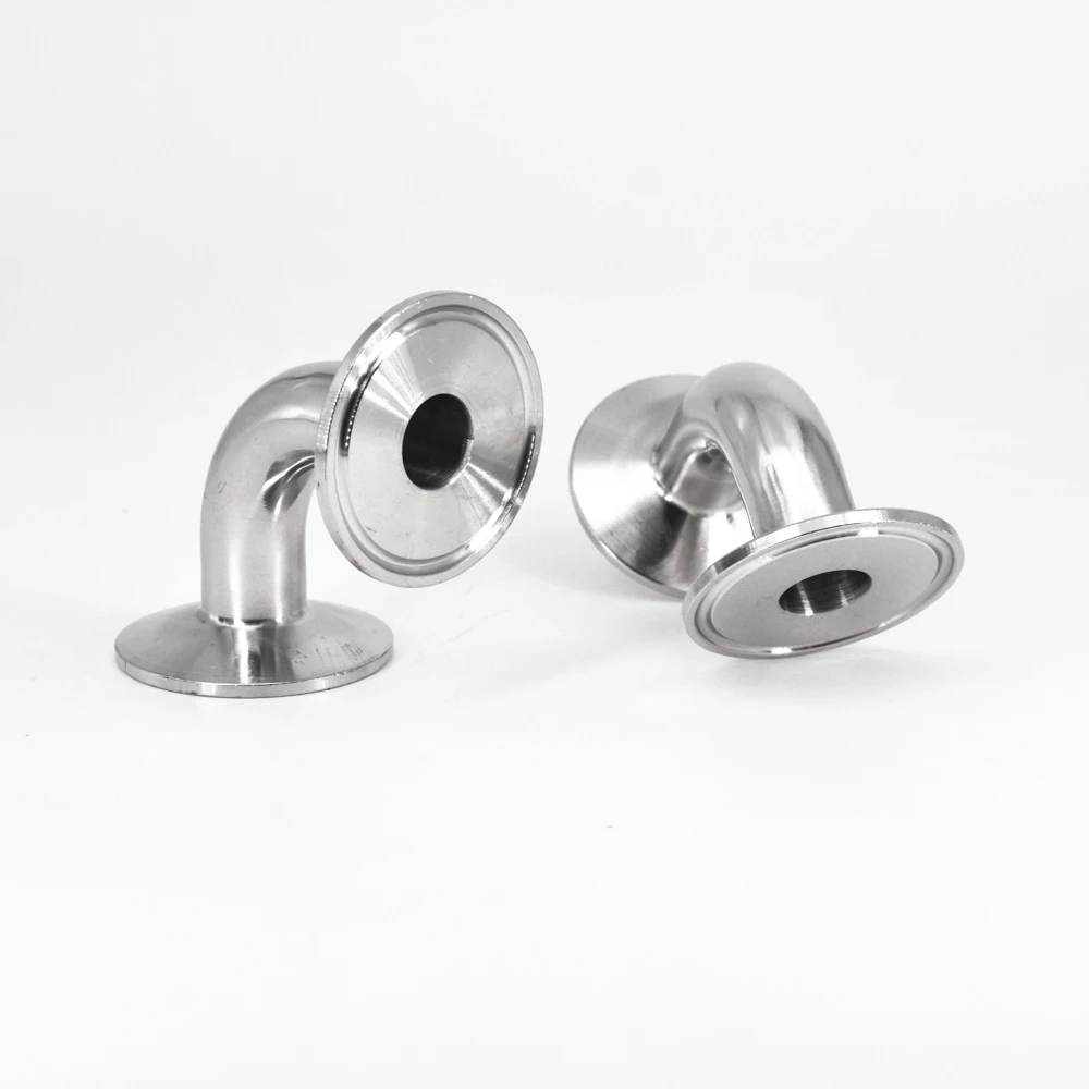 1 5 &quotTri Clamp x 19 мм 3/4&quot труба OD SUS 304 нержавеющая сталь 90 градусов локоть санитарный