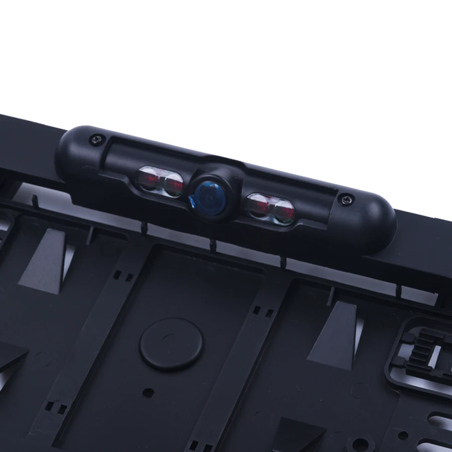 $87.22 Auto Parktronic EU Car License Plate Frame Rear View Camera HD Night Vision Rear View Camera Reverse Rear Camera With 4 IR Light