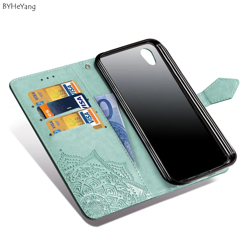 BYHeYang для Sharp SHV43 кожаный и силиконовый чехол флип-кошелек Мягкий держатель карт