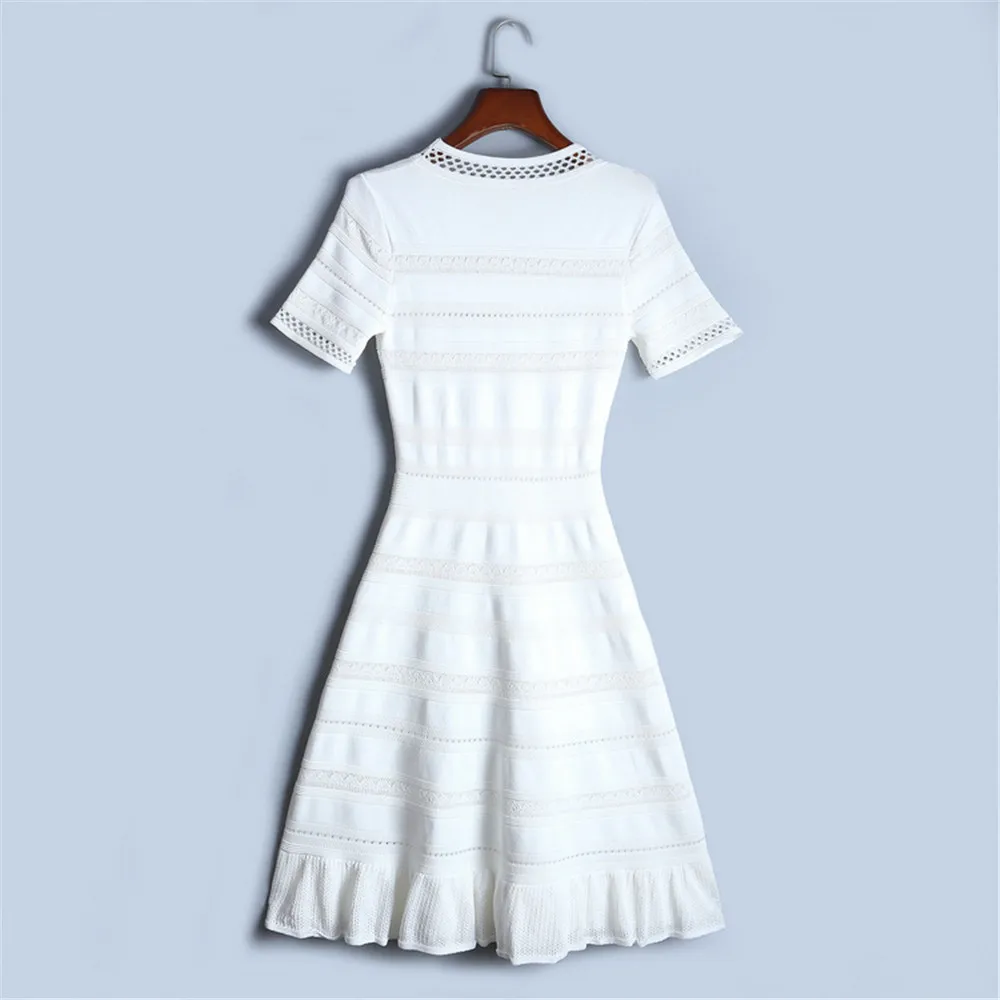 Новинка 2018 года летнее женское платье-туника пиканвечерние платье с короткими