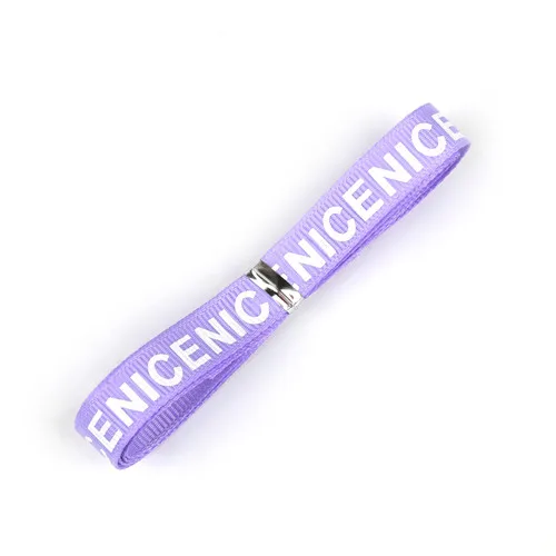 Purple 10 ярдов "хороший" 10 мм корсажная лента тесьма аксессуары для DIY лук кружева подарочная упаковка и одежда шитье Свадебная вечеринка Декор - Цвет: Purple