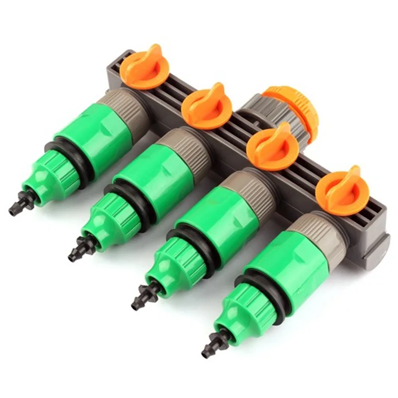 Сплиттер для крана из АБС пластика 4 способа шланга 8/11 или 4/7 мм|tap fittings|water tap