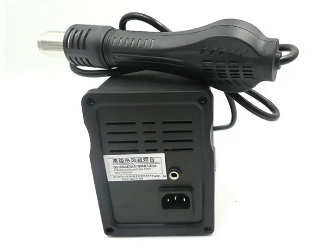 1 комплект 858D + фена ОУР паяльная станция светодиодный цифровой паяльной станции