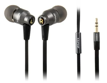 AWEI ES800M In-Ear Hi-Fi Headphone (Black) |