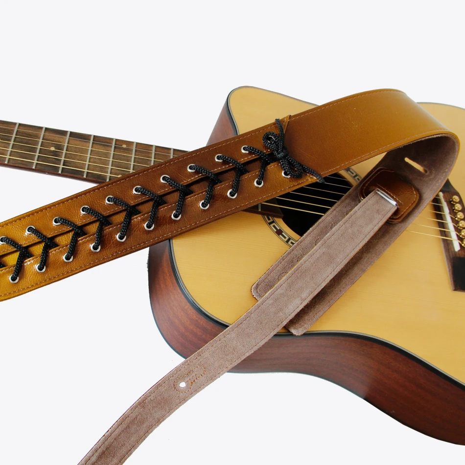 Ремешок для акустической гитары ремешок электрической бас кожаные ремешки