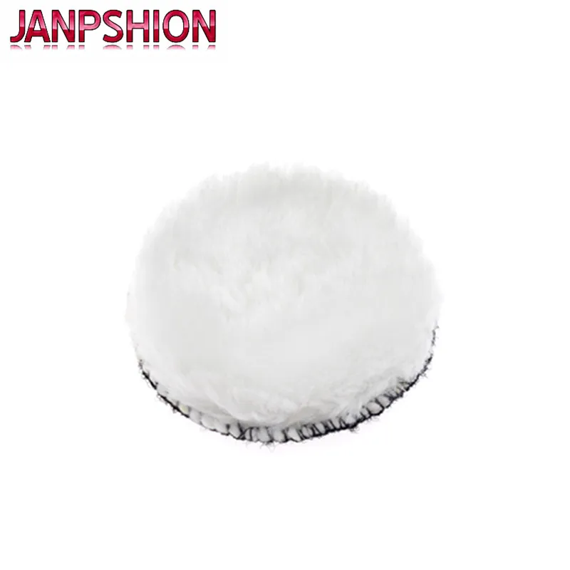 JANPSHION 4pc 100mm Автомобильная полировальная подушка 4 &quotдюймов полировщик шерсти для