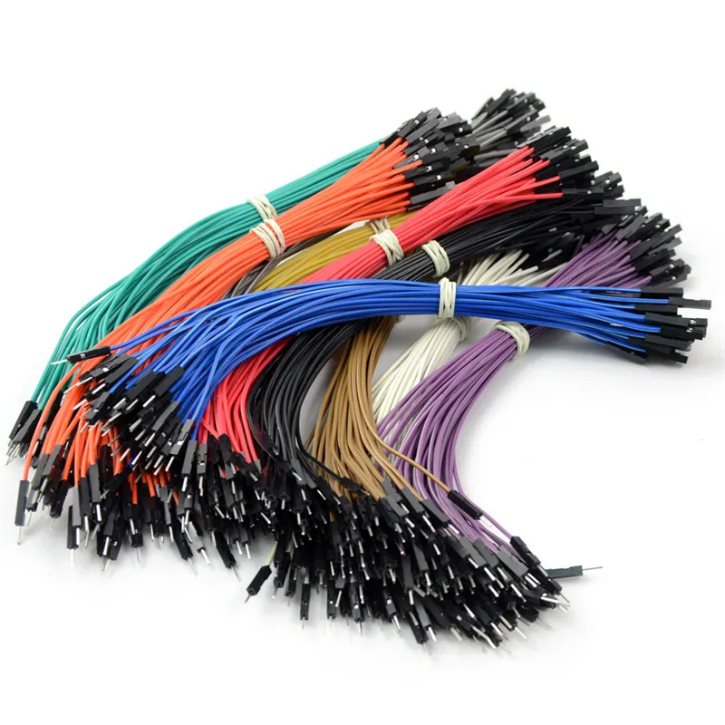 40Pcs 2.54MM 20CM Double-headed Female To Male Dupont Wire For Arduino Jumper Cable Random Color | Обустройство дома