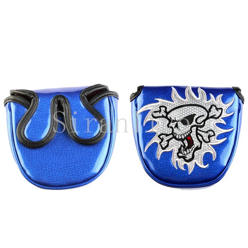 

Angry Skull Premium Leather Golf Head Covers for Mallet TRUSS TM2 TM1 Putter