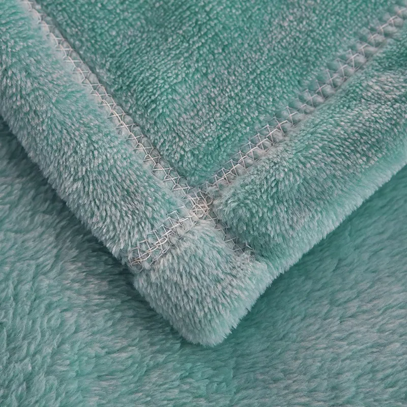 Современный стиль светло-голубой серый норковый бархат рождественский подарок