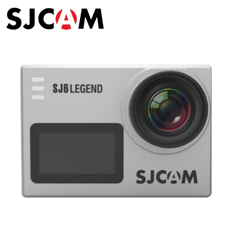 SJCAM SJ6 Легенда экшн камера Спорт DV Wi-Fi Notavek 96660 4 К 24fps Ultra HD Водонепроницаемый 2.0 Дюймов Сенсорный Экран SJ Cam Действий Камеры - Цвет: Серебристый