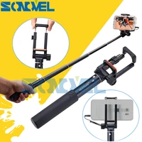 yunteng 808 wired mini extendable selfie stick monopod self timer rotatable pole for iphone samsung htc huawei smartphone