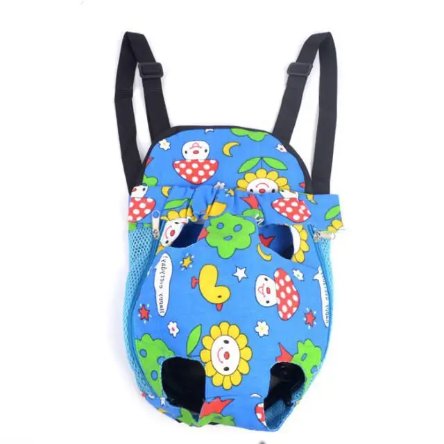 

Dogs Backpack Two Shoulder Cat Pets Nylon Travel Front Carrier Puppy Bag Case S M L