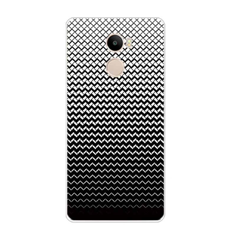 Чехол для Xiaomi Redmi 3/3 Pro для Redmi 4/4 Pro, чехол для телефона 5," для Hongmi 4A, мягкий ТПУ бампер, Забавный геометрический рисунок