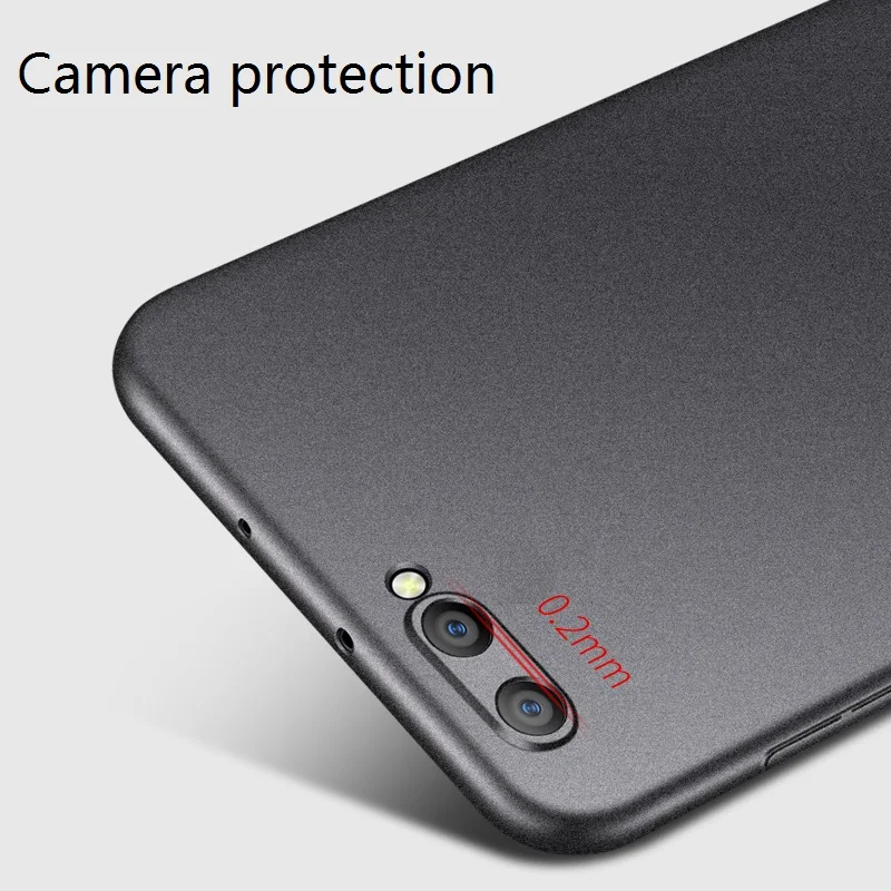 Роскошные ультра тонкие жесткие чехлы для телефонов huawei Honor Case 360 Полное покрытие